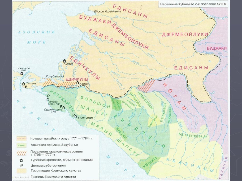 Этническая карта краснодарского края